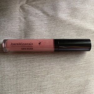 Never used/opened bareMinerals VEGAN GEN NUDE Patent Lip Lacquer, color MAJOR